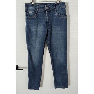 Kuhl Klassik Jeans Mens 31x32 (Tag 34x34) Indigo Dye Straight Leg Outdoors